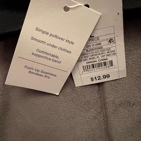 Auden women’s Black Strapless Bra - Picture 4 of 5